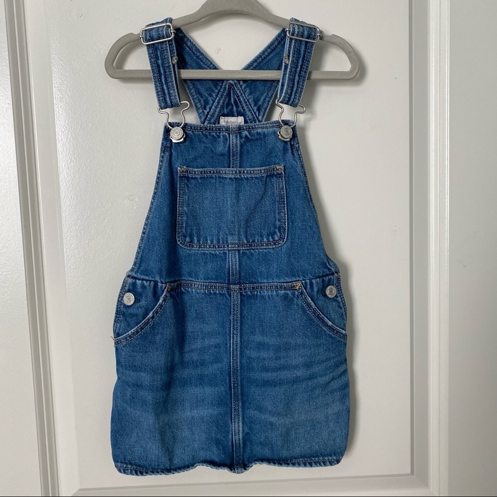 Baby GAP Denim Jean Overall Skirt Size 4T